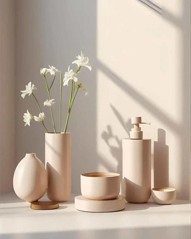 The Verdant Leafy Floor Plant in Woven Pot